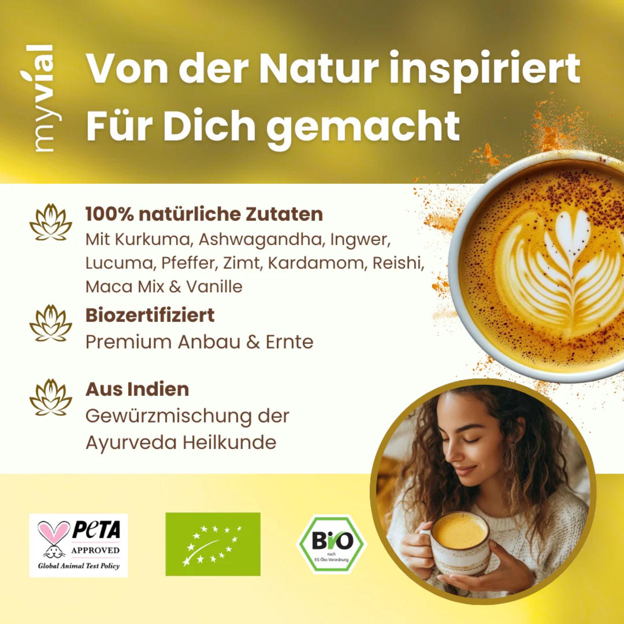 Bio Goldene Milch mit 10 Superfoods - 100g