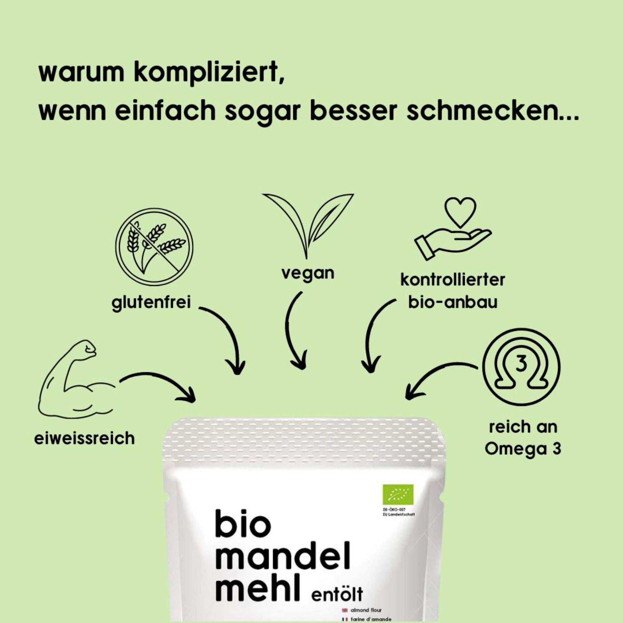 Bio Premium Mandelmehl - 400g