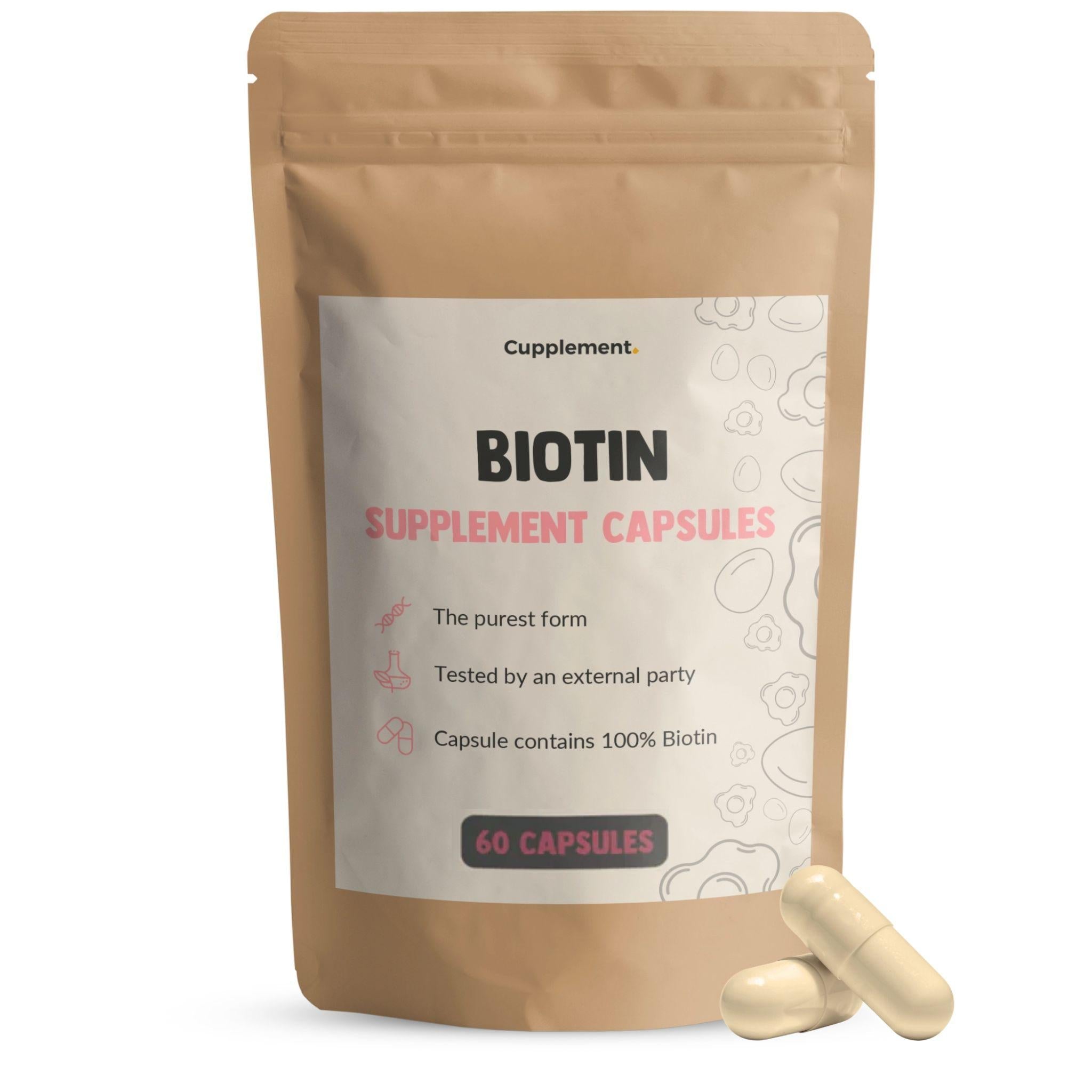 Biotin 10mg - 60 Kapseln