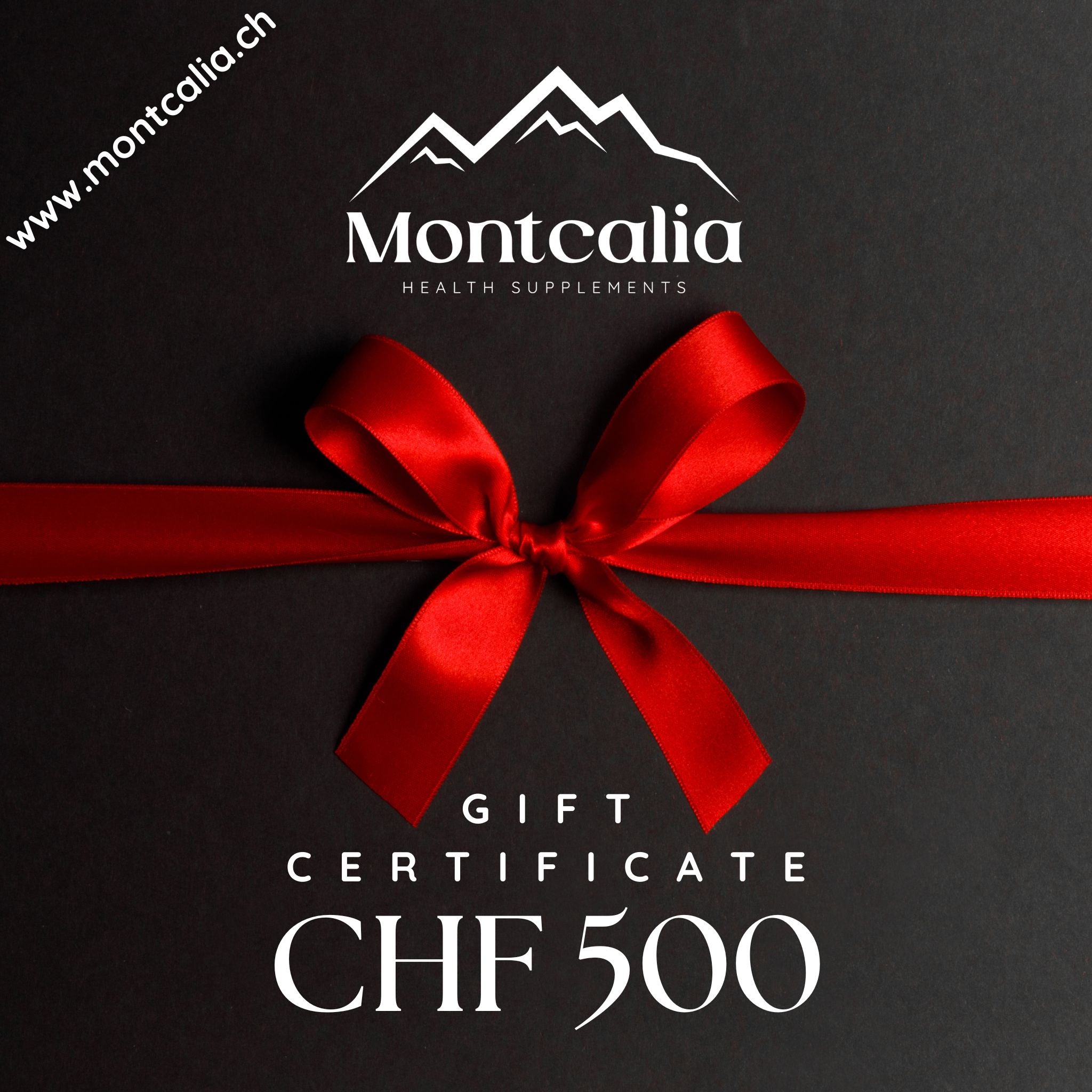 Montcalia Geschenkgutschein - Montcalia - Geschenkgutschein - montcalia.ch