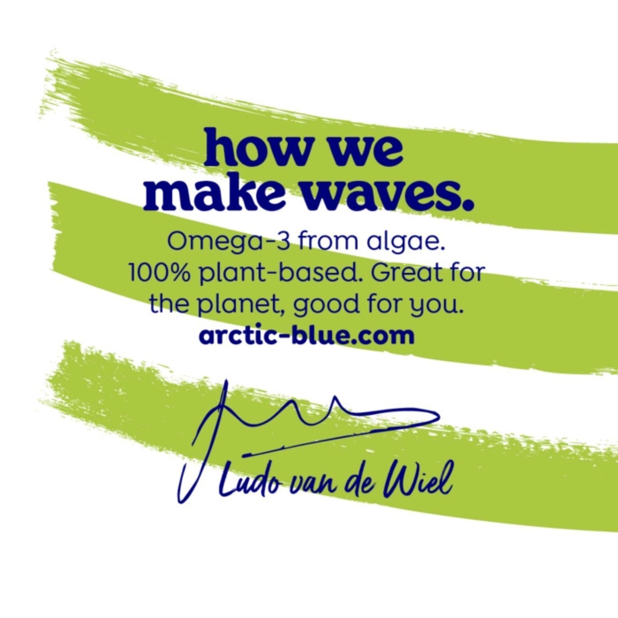 Omega 3 Algenöl Vegan - 60 Kapseln - Arctic Blue - Alaska - Seelachs - Algenöl - Cod liver oil - montcalia.ch