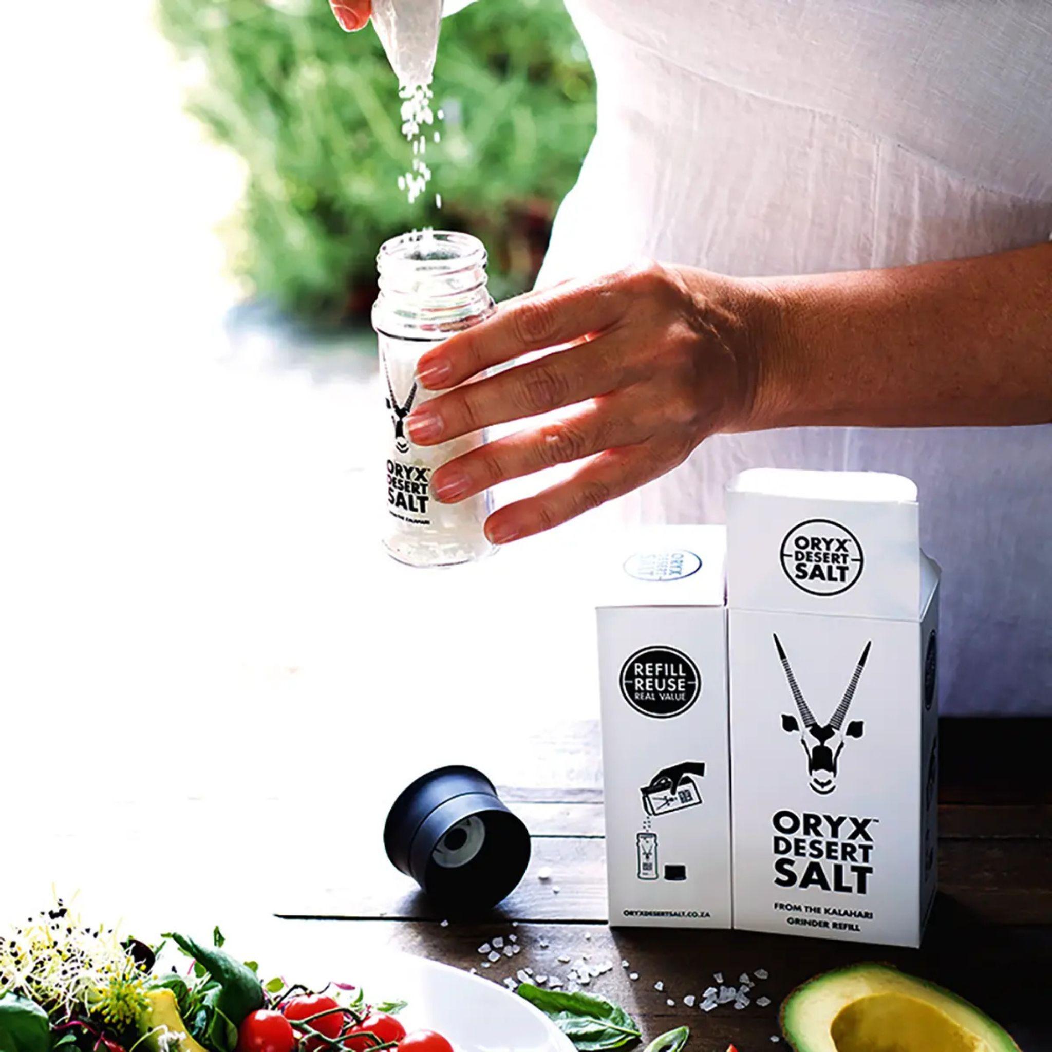 Oryx Desert Salt Premium Wüstensalz – Salzmühle 100g - ORYX DESERT SALT - Abnehmen - Bretonisches Salz - Celtic Sea Salt - montcalia.ch